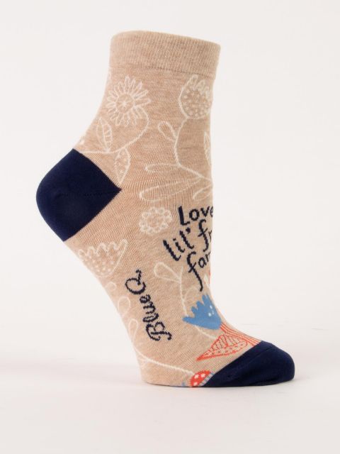 Image of Love My Lil' Friend Family W-Ankle Socks BLUEQ
